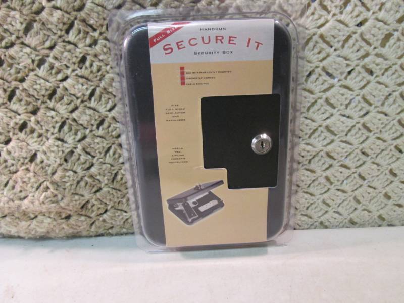 Full Size Handgun Secure It Metal S...