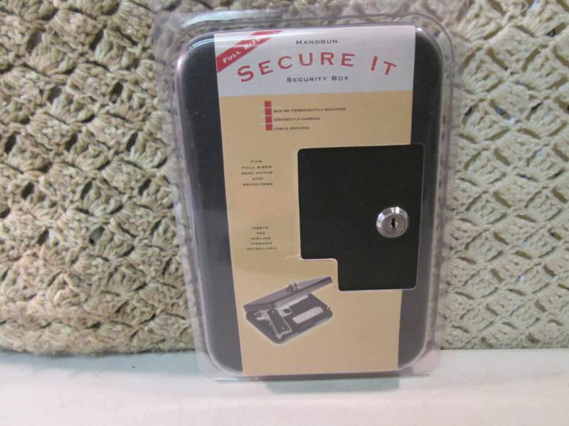 Full Size Handgun Secure It Metal S...