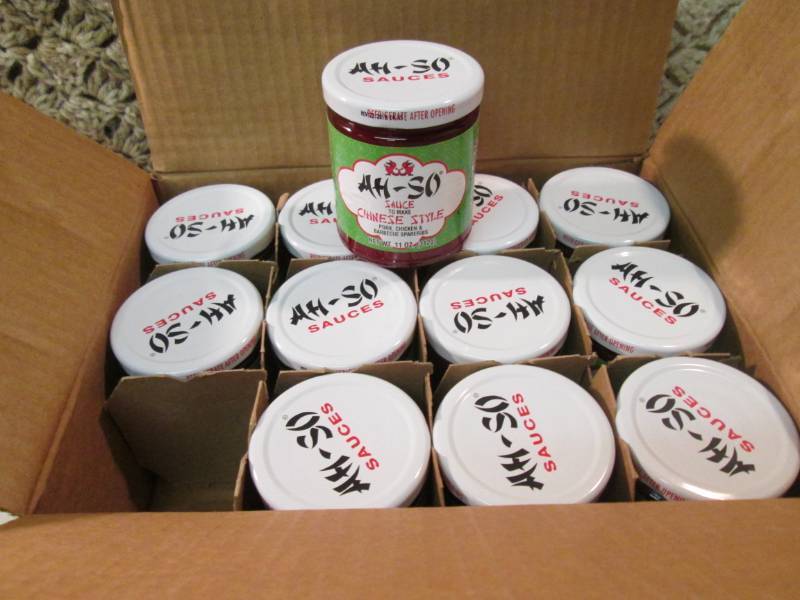 Case of 12 Jars of Ah-So Sauce (Chi...