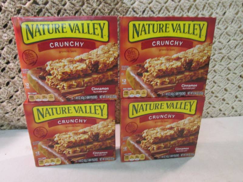 4 Boxes of Nature Valley Crunchy Ci...