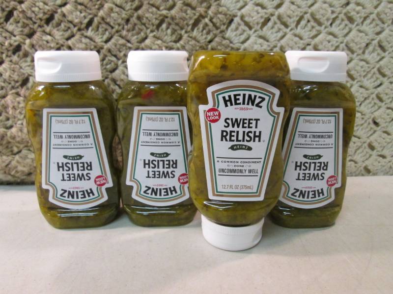 4 Bottles of Heinz Sweet Relish Bes...