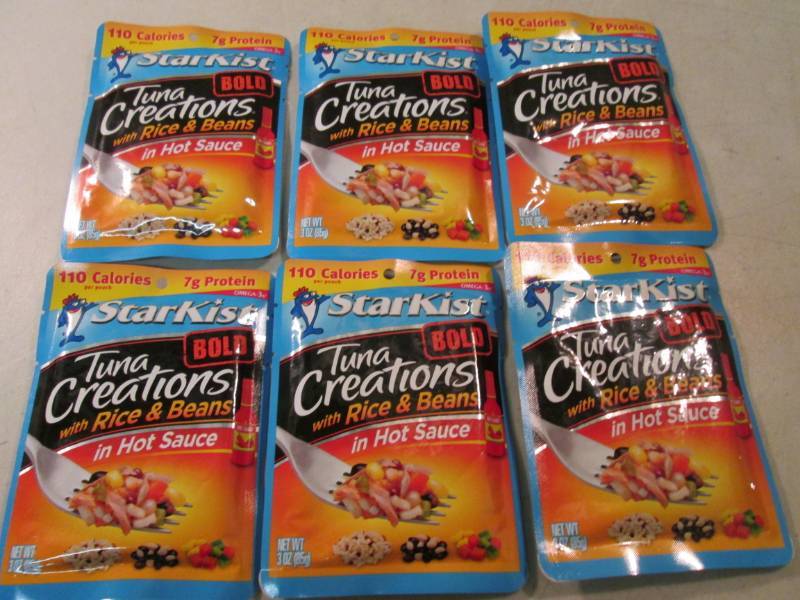 6 Pouches of Starkist Bold Tuna Cre...