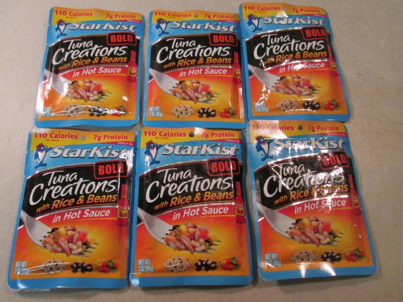 6 Pouches of Starkist Bold Tuna Cre...