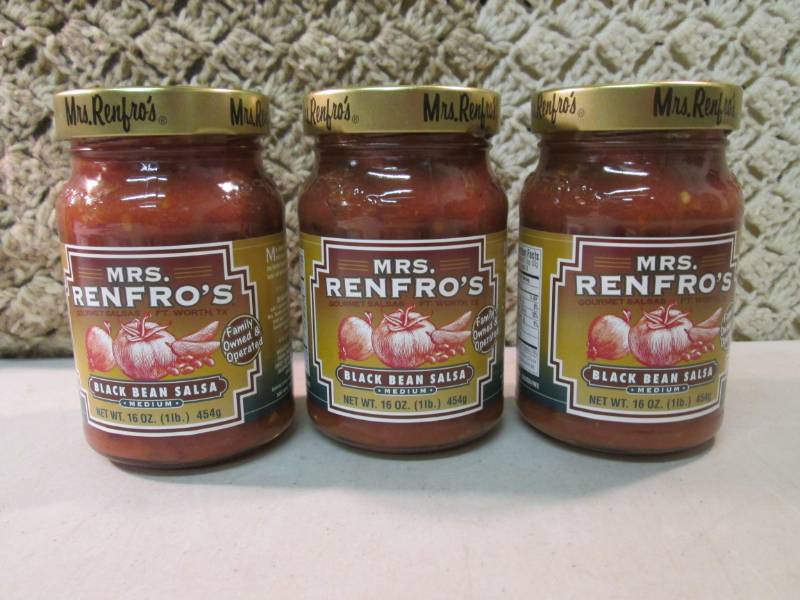 3 Jars of Black Bean Salsa Medium B...