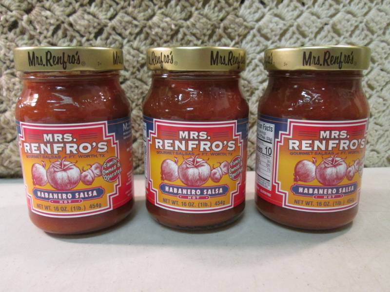3 Jars of Habanero Salsa Hot Best b...
