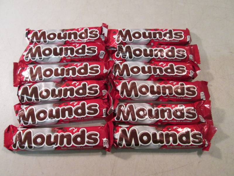12 Mounds Candy Bars Best by Jul 20...