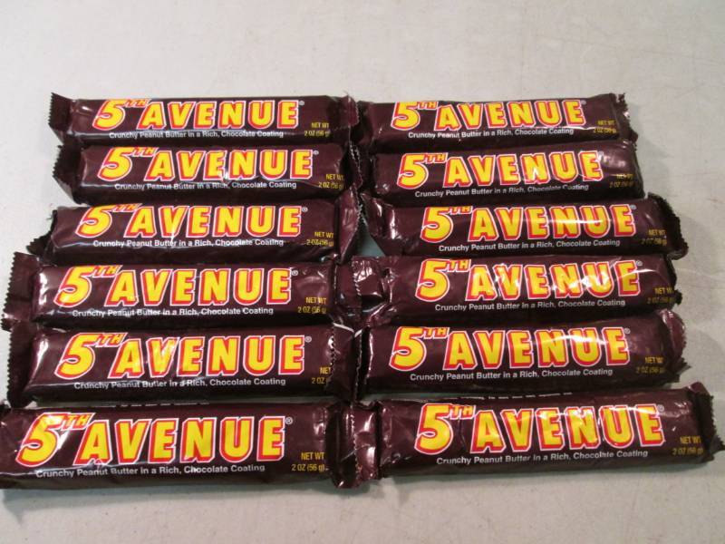 12 5th Avenue Candy Bars Best by Ju...