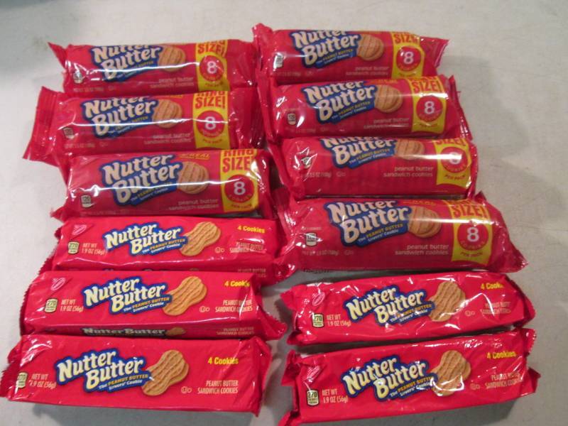 12 Packs of Nutter Butter Cookies B...