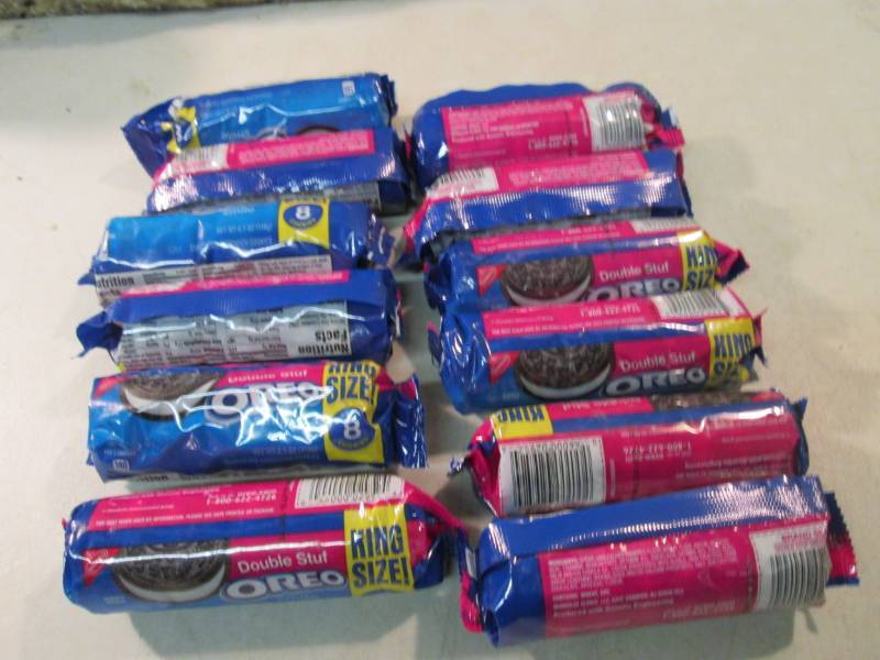 12 Packs of Double Stuf Oreo Cookie...