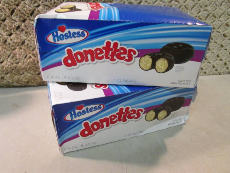 2 Big Boxes of Hostess Donettes Fro...