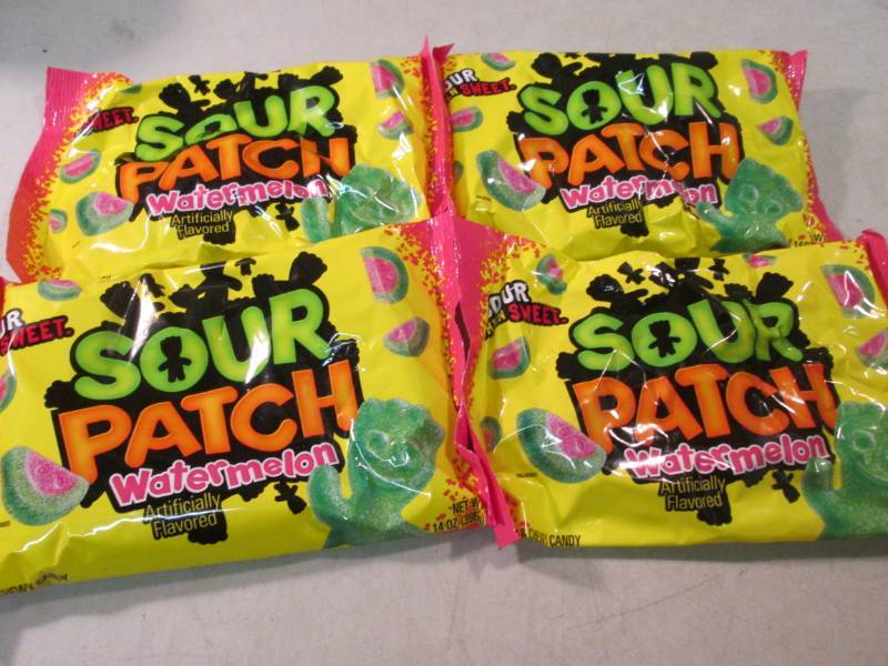 4 Bags of Sour Patch Watermelon Can...