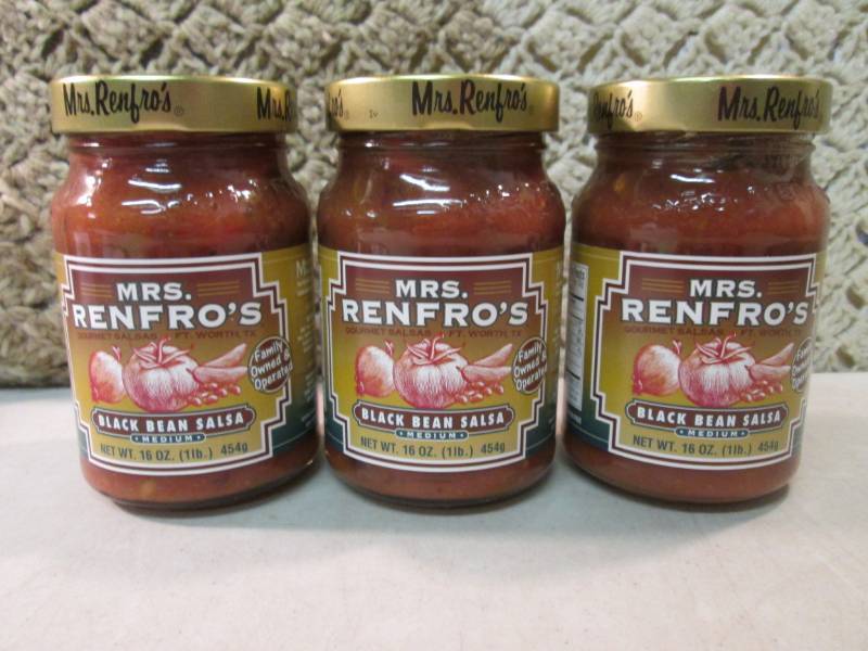 3 Jars of Black Bean Salsa Medium B...