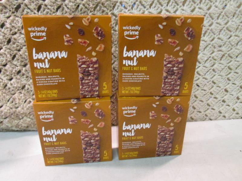 4 Boxes of Banana Nut Fruit & Nut B...