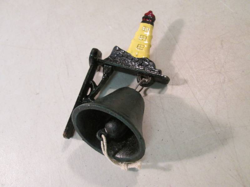 Cast Iron Bell and Mounting Bracket...
