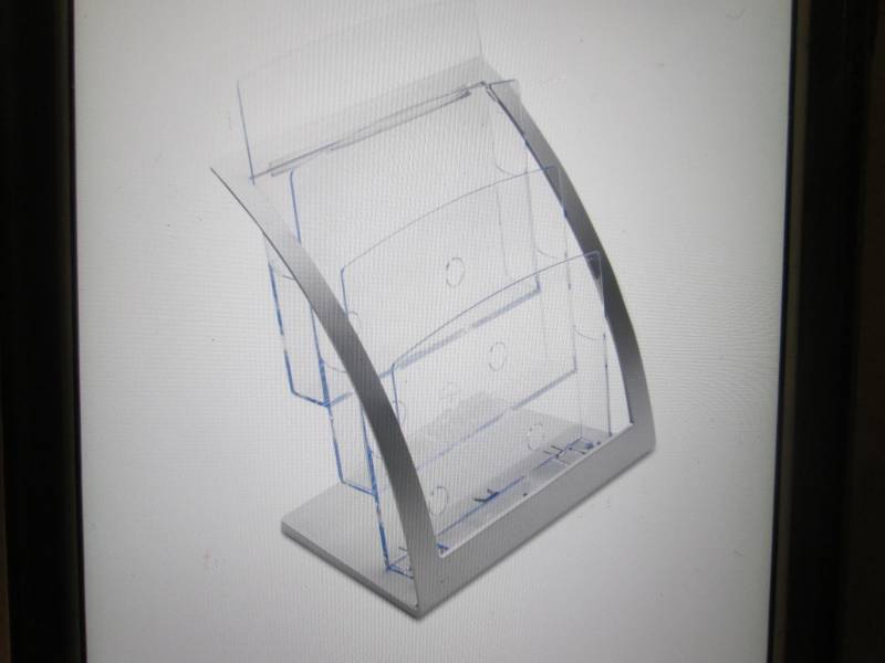 Box of 2 Deflecto 3-Tier Literature...