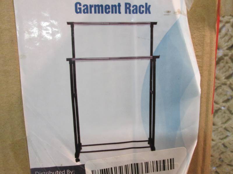 Standard Double Rod Garment Rack Op...
