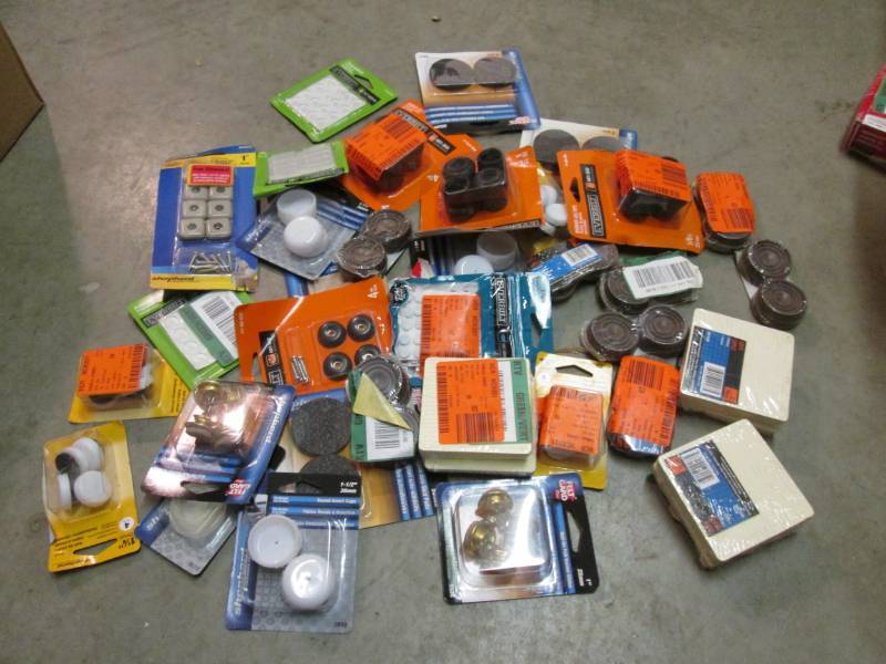 Lot of Misc Furniture Pads Cups Etc...