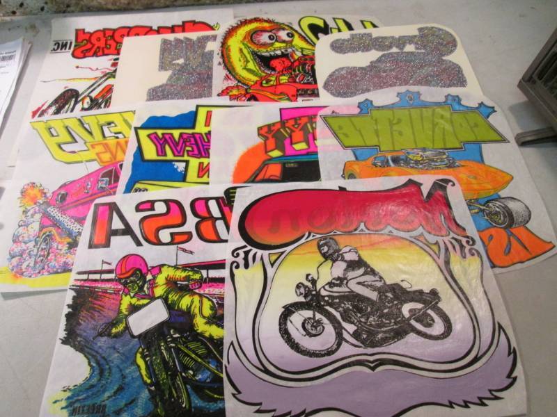 Lot of 10 Misc Heat Press Transfers...