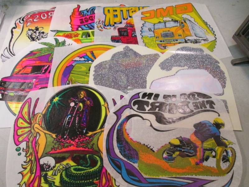 Lot of 10 Misc Heat Press Transfers...