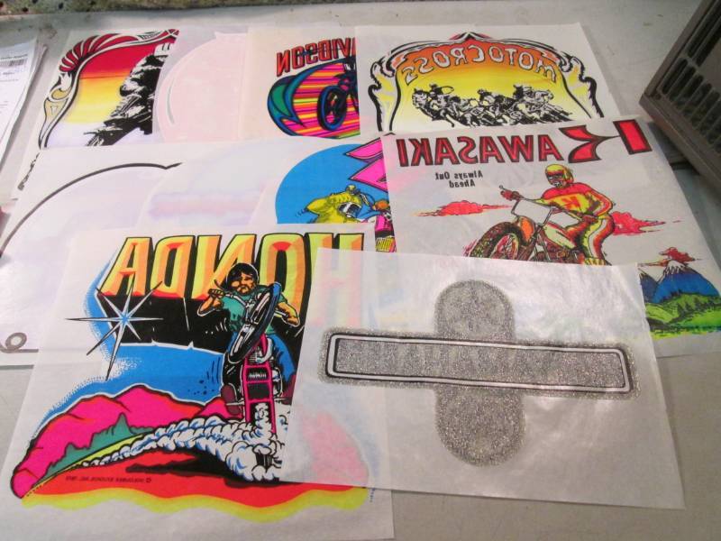Lot of 10 Misc Heat Press Transfers...