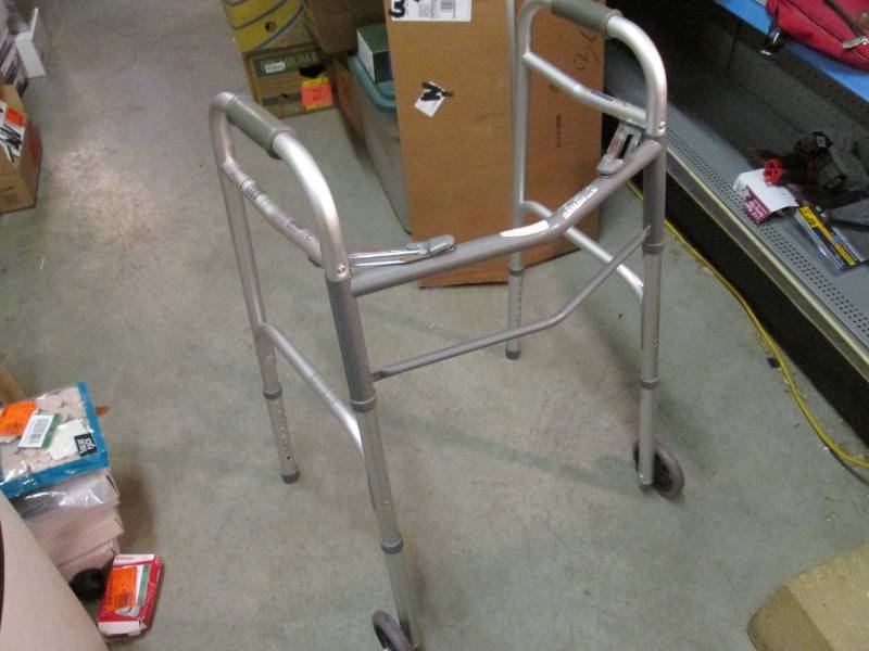 Guardian Folding Walker with Wheels...