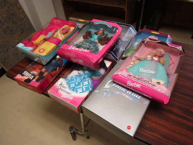 BARBIES W ORIGINAL PACKAGING