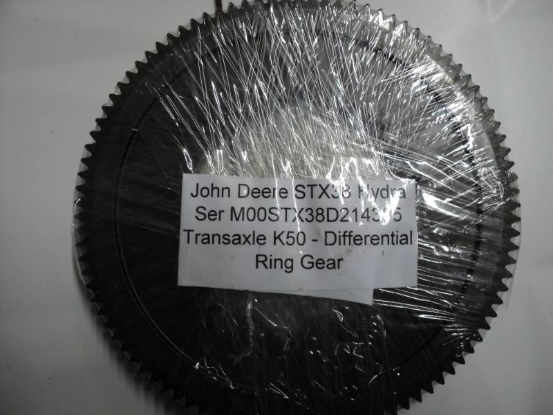 John Deere STX46 Part (BD) - Transa...
