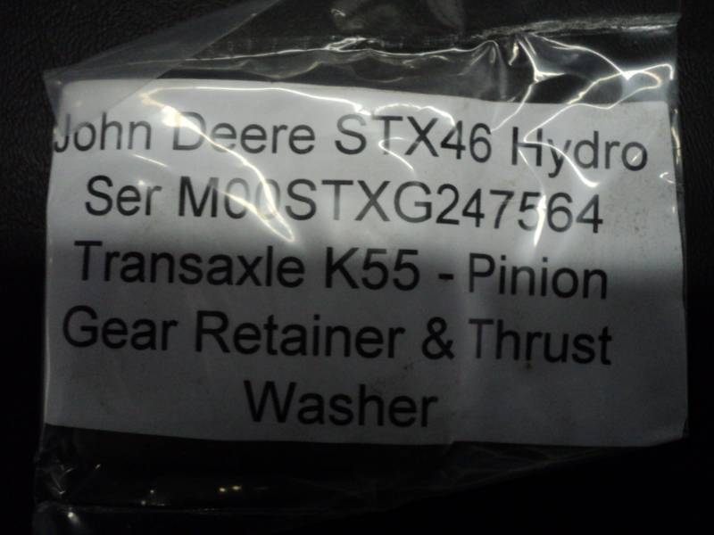 John Deere STX46 Part (BD) - Transa...