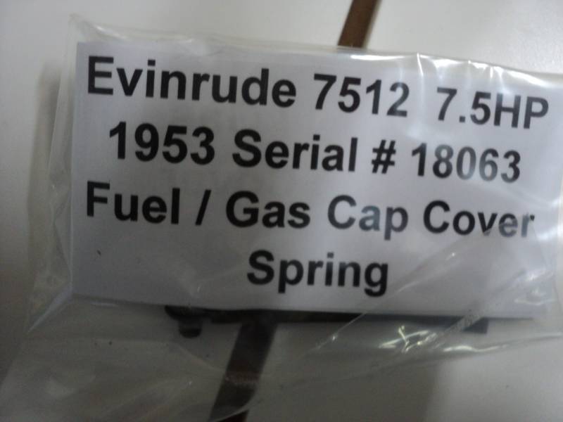 Ev- Fuel Gas Cap Cover Spring...