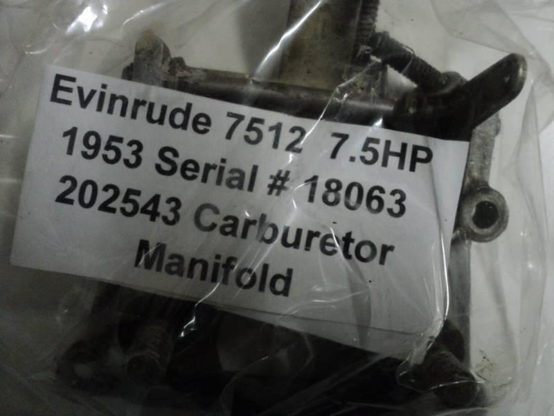 1953 Evinrude 7512 Motor Part (7.5H...
