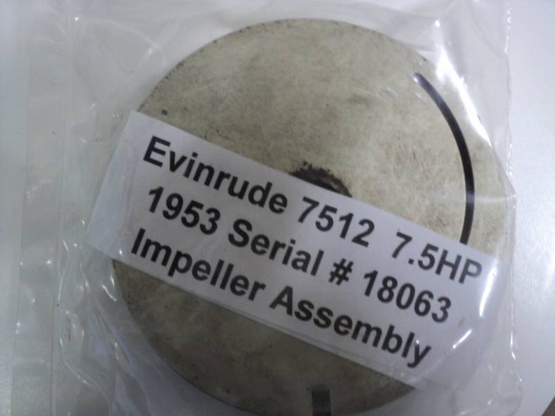 1953 Evinrude 7512 Motor Part (7.5H...