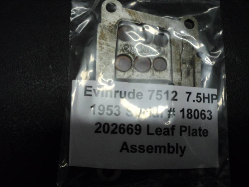 1953 Evinrude 7512 Motor Part (7.5H...