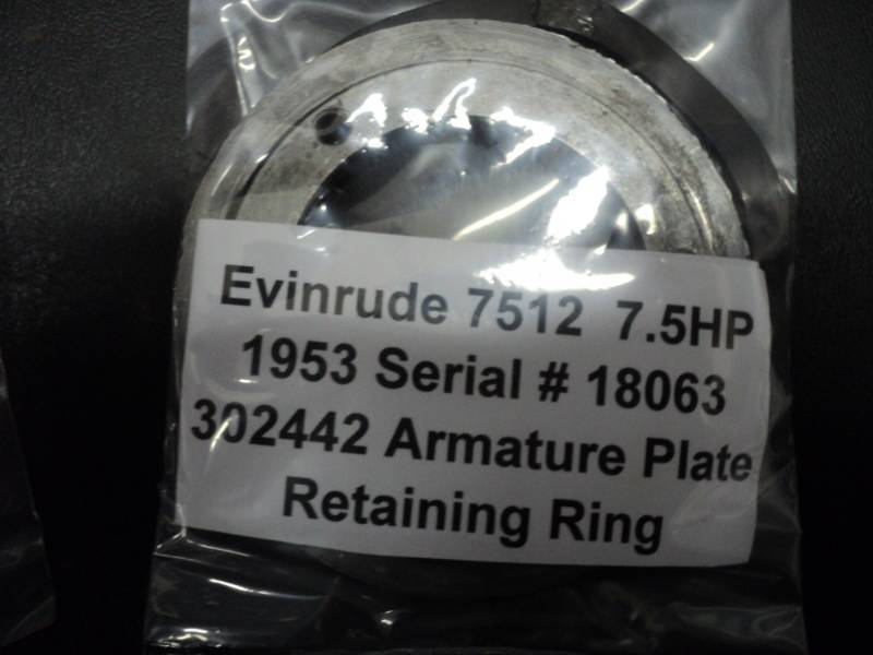 1953 Evinrude 7512 Motor Part (7.5H...