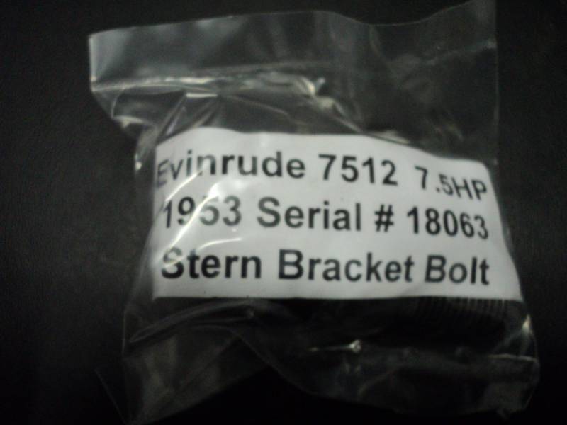1953 Evinrude 7512 Motor Part (7.5H...