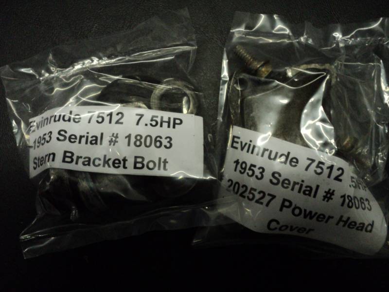 1953 Evinrude 7512 Motor Part (7.5H...