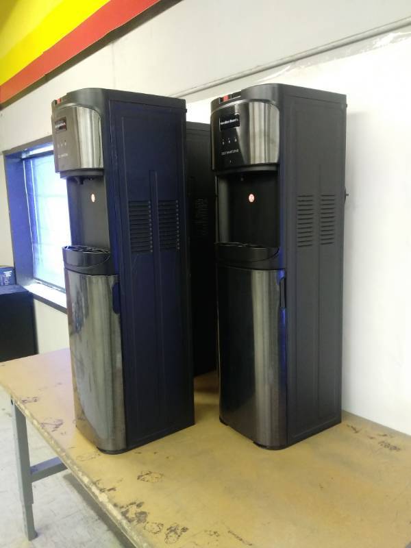 lot 23 image: Lot of 3 Hamilton Beach Water Cooler Bottom Loading COLD WATER ONLY