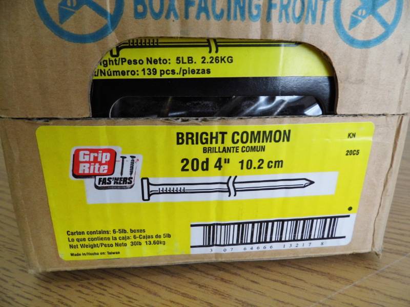 Grip Rite Bright Common Nails