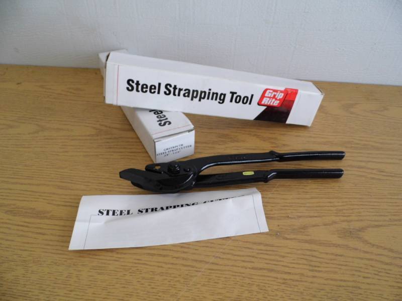 Lot of 2 Grip Rite Steel Strapping Tools