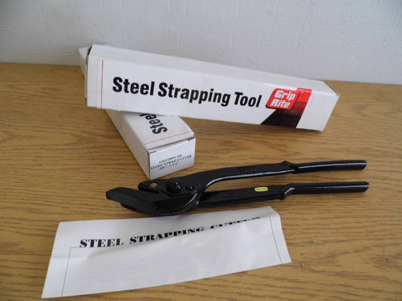 Lot of 2 Grip Rite Steel Strapping Tools