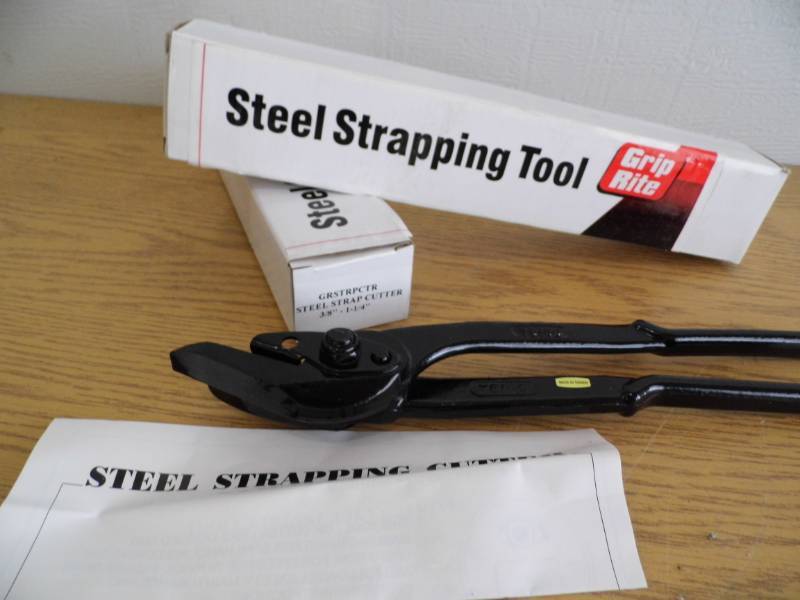Lot of 2 Grip Rite Steel Strapping Tools