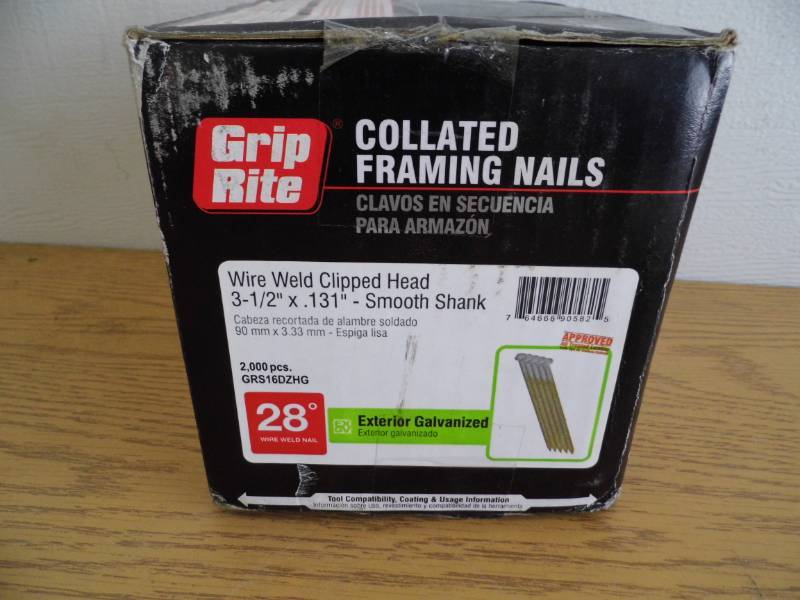Grip Rite Collated Framing Nails