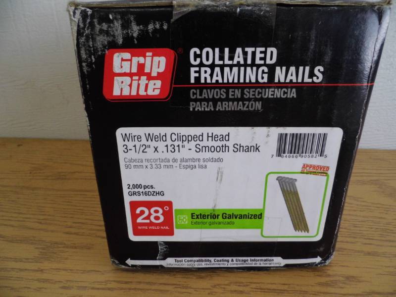 Grip Rite Collated Framing Nails