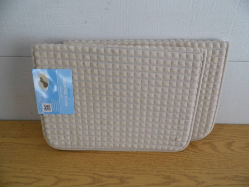 Lot of 2 New Memory Foam Bath Mats