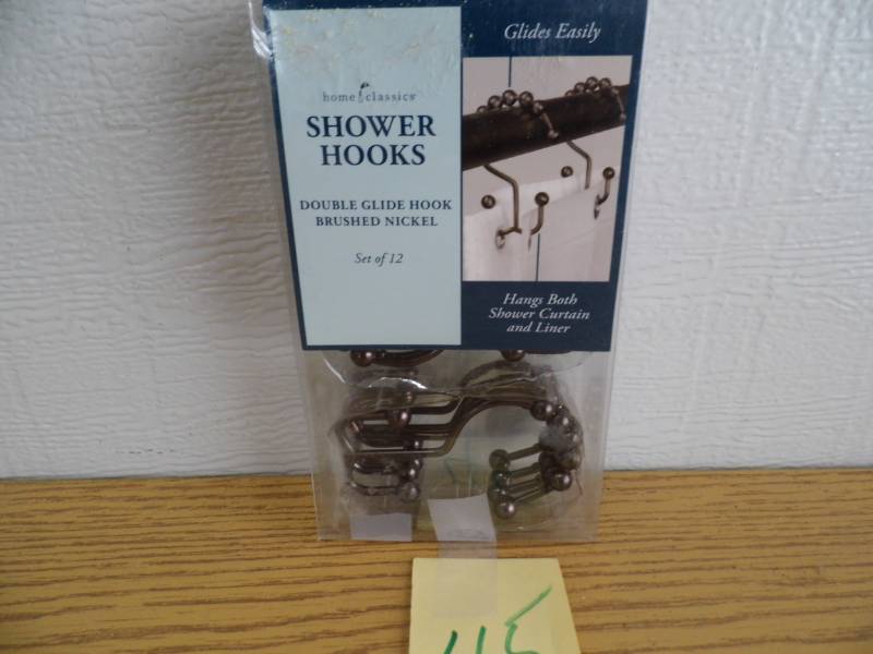 New Shower Curtain Hooks