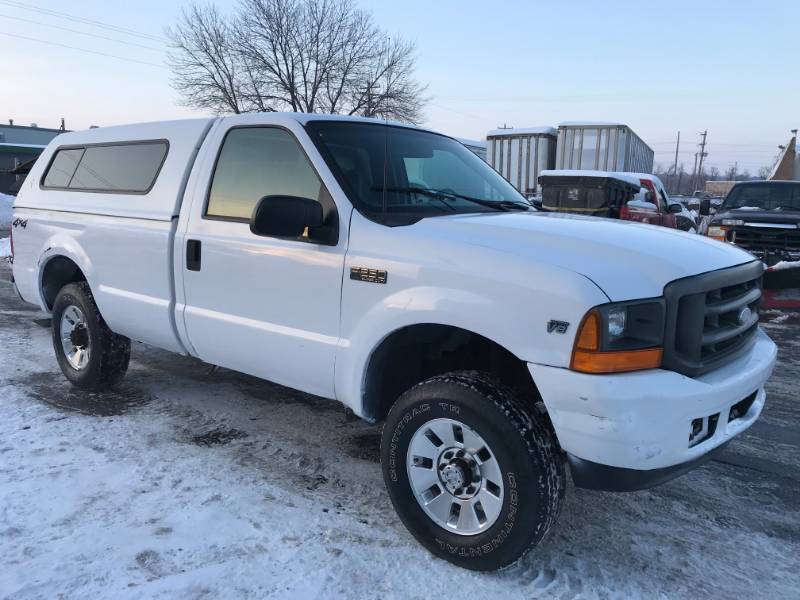 2001 Ford F-250 XL 4x4 with Plow
