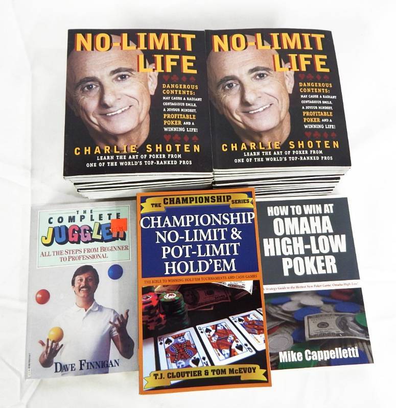 lot 74 image: Lot of 38 Gambling and Juggling Related Books