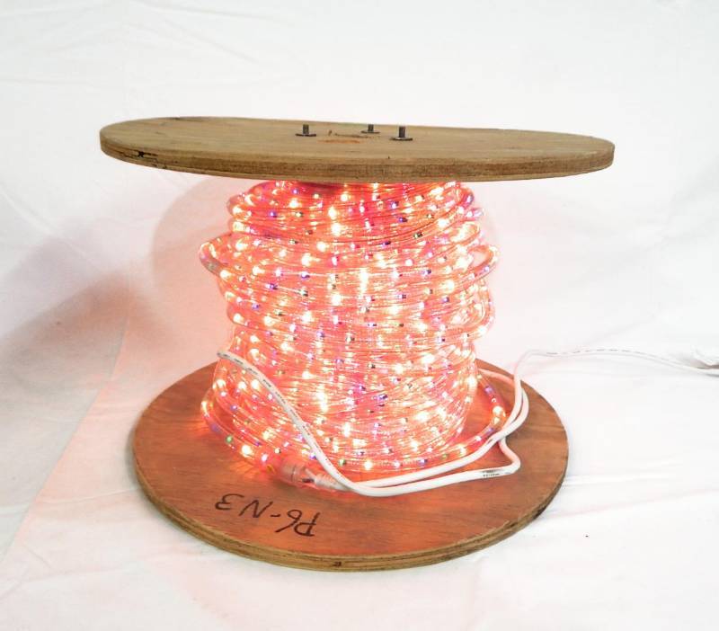 lot 75 image: Spooled Multi Color Rope Light