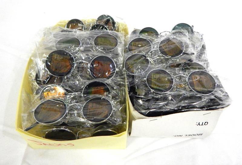 lot 82 image: Large Lot of Queens and Jacks Holographic Sunglasses
