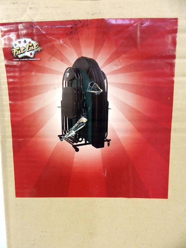 lot 147 image: New FatCat Home Casino Products Poker Metal Storage Rack