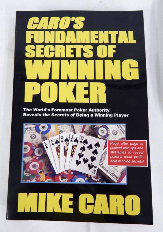 lot 164 image: Lot of New Poker and Gambling Strategy Books and Biographies